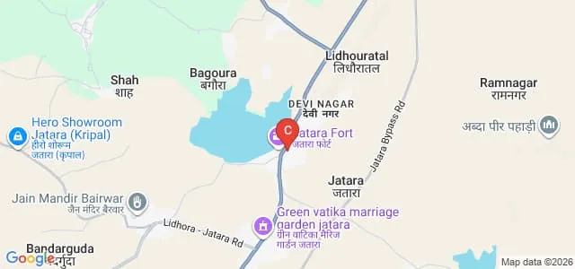 Shri Jagat Narayan Mahavidyalaya, Tikamgarh Map