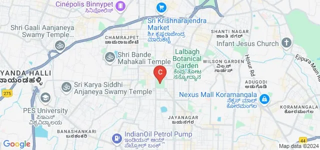 BMS Evening College of Engineering, Bengaluru Map