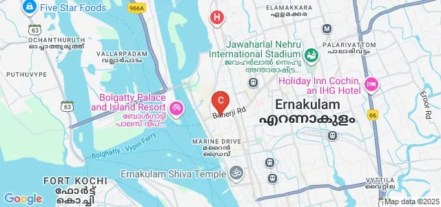 Albertian Institute of Management, Cochin Map