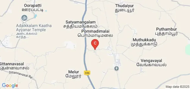 Keerrai Thamil Selvan School of Nursing, Pudukkottai Map