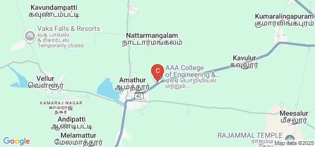 AAA College of Engineering and Technology, Sivakasi Map
