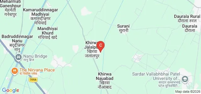 Shiv Narayan College of Pharmacy, Meerut Map