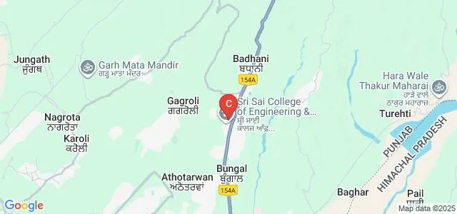 Sri Sai Iqbal College of Management and Information Technology, Pathankot Map
