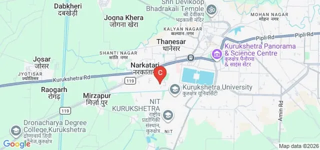 Institute of Pharmaceutical Sciences, Kurukshetra University, Kurukshetra Map