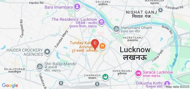 Mahila Vidyalaya Degree College, Lucknow Map