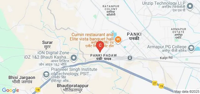 Faculty of Pharmacy, Naraina Vidya Peeth Group of Institutions, Kanpur Map