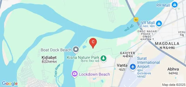CK Pithawala College of Engineering and Technology, Surat Map
