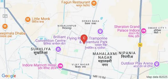 Swastik Fashion School, Indore Map