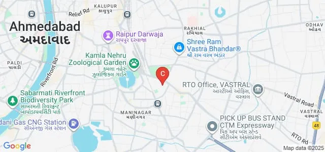 AMC Dental College, Ahmedabad Map