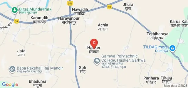 Garhwa Polytechnic, Garhwa Map