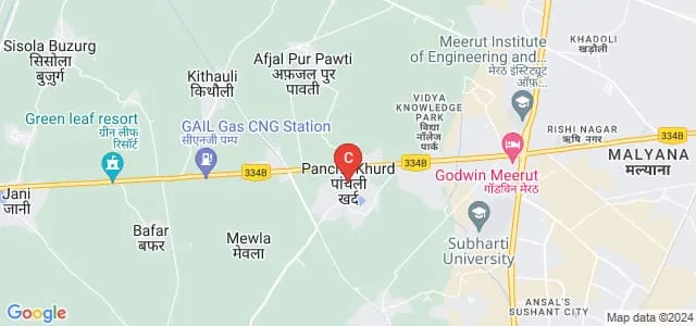 Institute of Technology and Management, Meerut Map