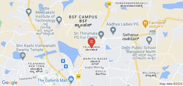 Ambigara Chowdaiah College of Nursing, Bengaluru Map