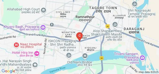 Babu Hari Ram Singh Mahavidyalaya, Allahabad Map