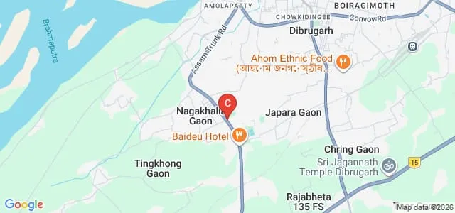Centre for Juridical Studies, Dibrugarh University, Dibrugarh Map