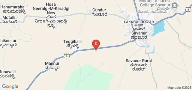 Smt Lalita Devi Gurusiddappa Sindhur Government First Grade College, Savanur Map