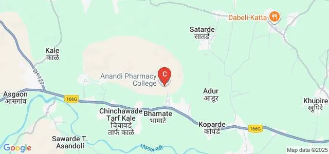 Anandi Pharmacy College, Kolhapur Map