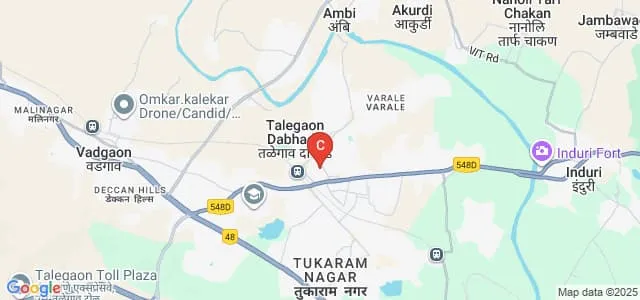 MAEERs Physiotherapy College, Pune Map