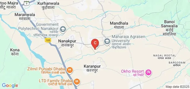School of Law, IEC University, Baddi Map
