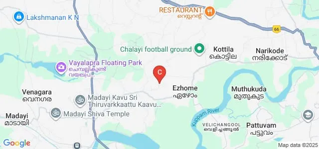 College of Applied Science, Neruvambram Map