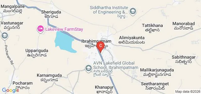 Brindavan Institute of Teacher Education, Ibrahimpatnam Map