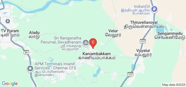 Kumaran Polytechnic College, Tiruvallur Map