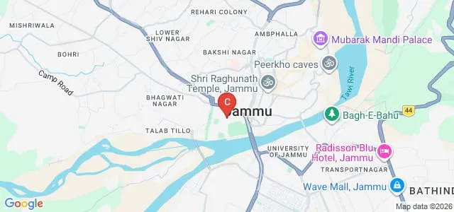 Government Gandhi Memorial Science College, Jammu Map