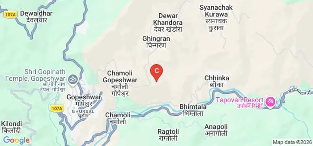 Government Polytechnic, Chamoli Map