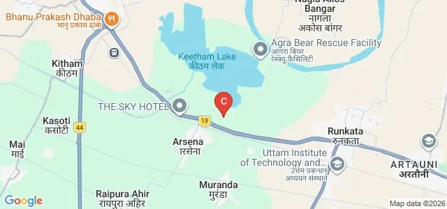 Anand College of Education, Agra Map