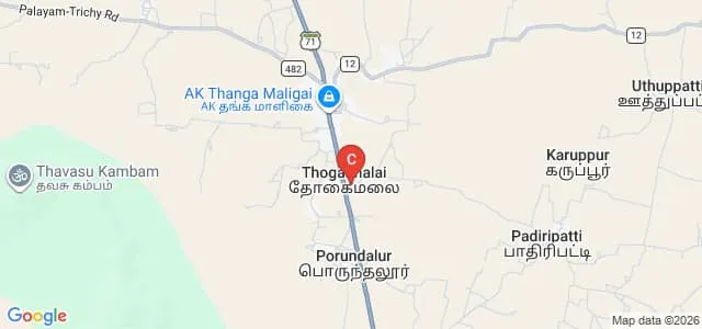 Servite College of Education for Women, Karur Map