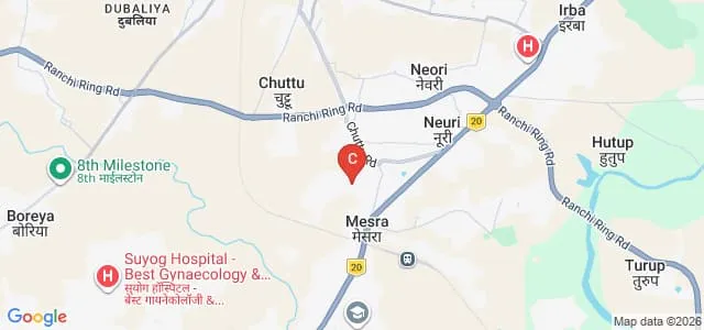 Uday Memorial B Ed College, Ranchi Map