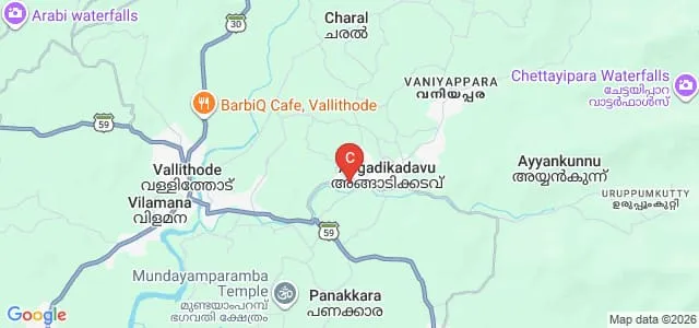 Don Bosco Arts and Science College, Kannur Map