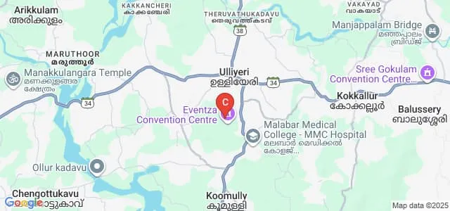 M Dasan Institute of Technology, Kozhikode Map