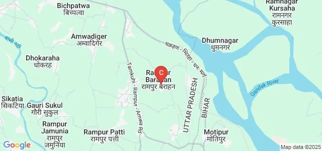 Chandrika Prasad Mahavidyalaya, Kushinagar Map