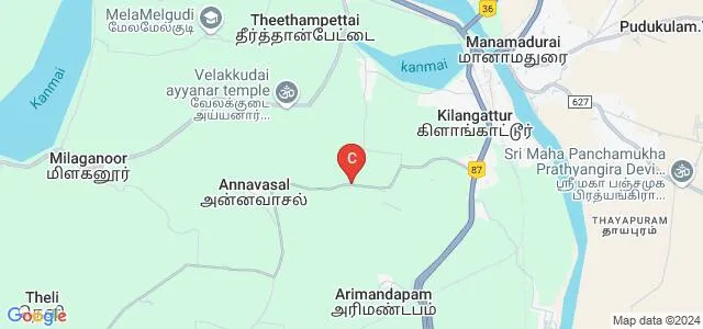 Matha College of Nursing, Sivagangai Map