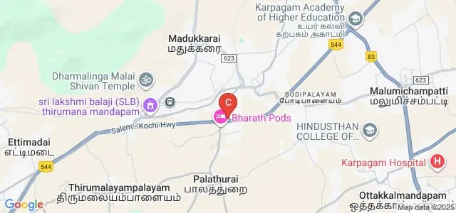 Nightingale Institute of Physiotherapy, Coimbatore Map