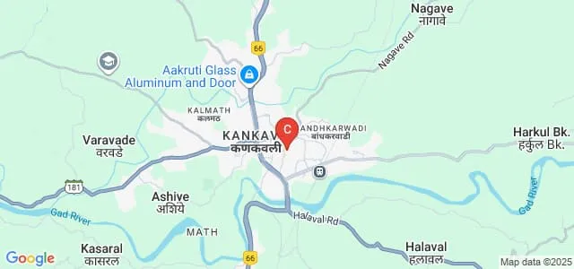 Kankavli College, Kankavli Map
