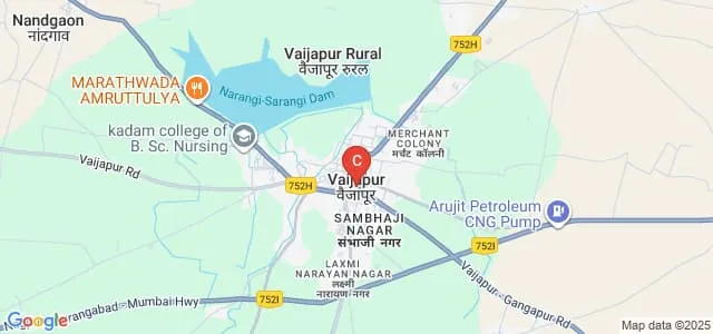 Anand College of Physiotherapy, Aurangabad Map