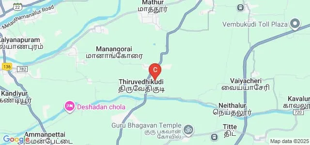 Star Lion College of Engineering and Technology, Thanjavur Map