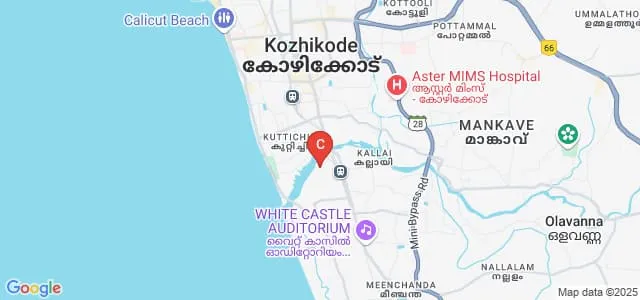 AWH Special College, Calicut Map