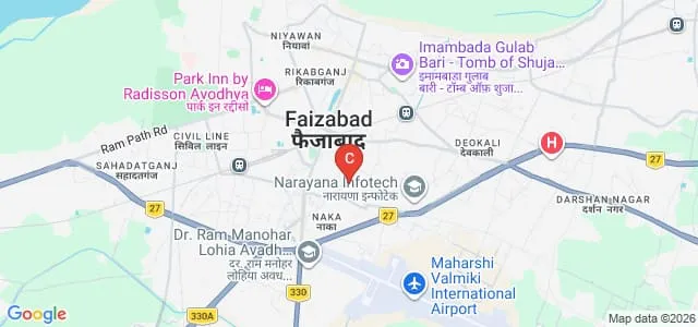 PMT College of Pharmacy, Ayodhya Map