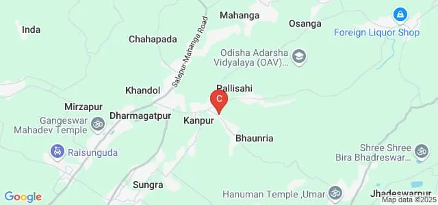 Mahanga Womens College, Cuttack Map