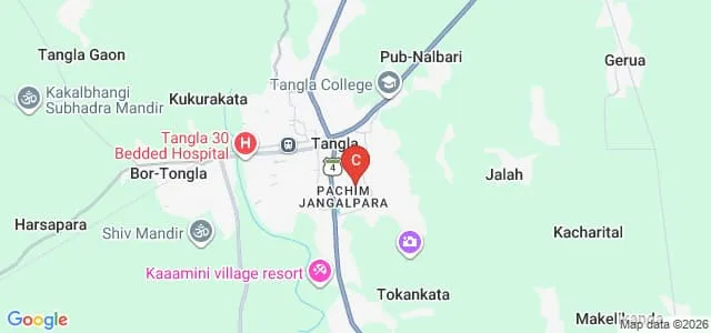 Ramesh Chandra Saharia Teachers Training College, Tangla Map