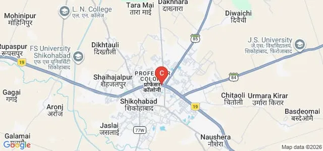 Shri Balaji College of Pharmacy and Research Centre, Firozabad Map