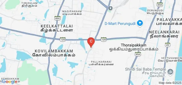 Sree Balaji College of Physiotherapy, Chennai Map
