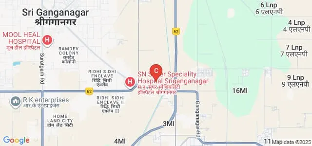Bharti Institute of Pharmaceutical Sciences, Sri Ganganagar Map