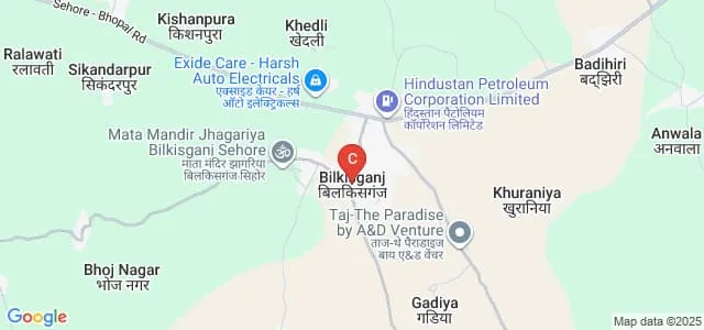 Faculty of Law, Mansarovar Global University, Sehore Map