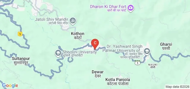 LR Institute of Hotel Management and Catering Technology, Solan Map