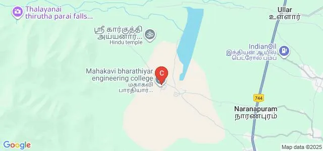Mahakavi Bharathiyar College of Engineering and Technology, Tirunelveli Map