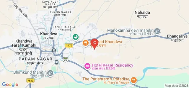 St Paul College of Education, Khandwa Map