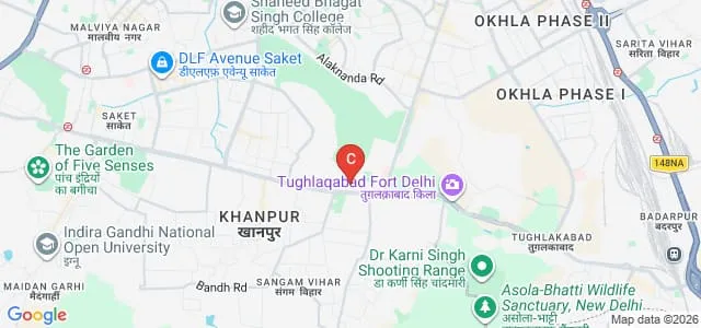 School of Pharmaceutical Education and Research, Jamia Hamdard, New Delhi Map